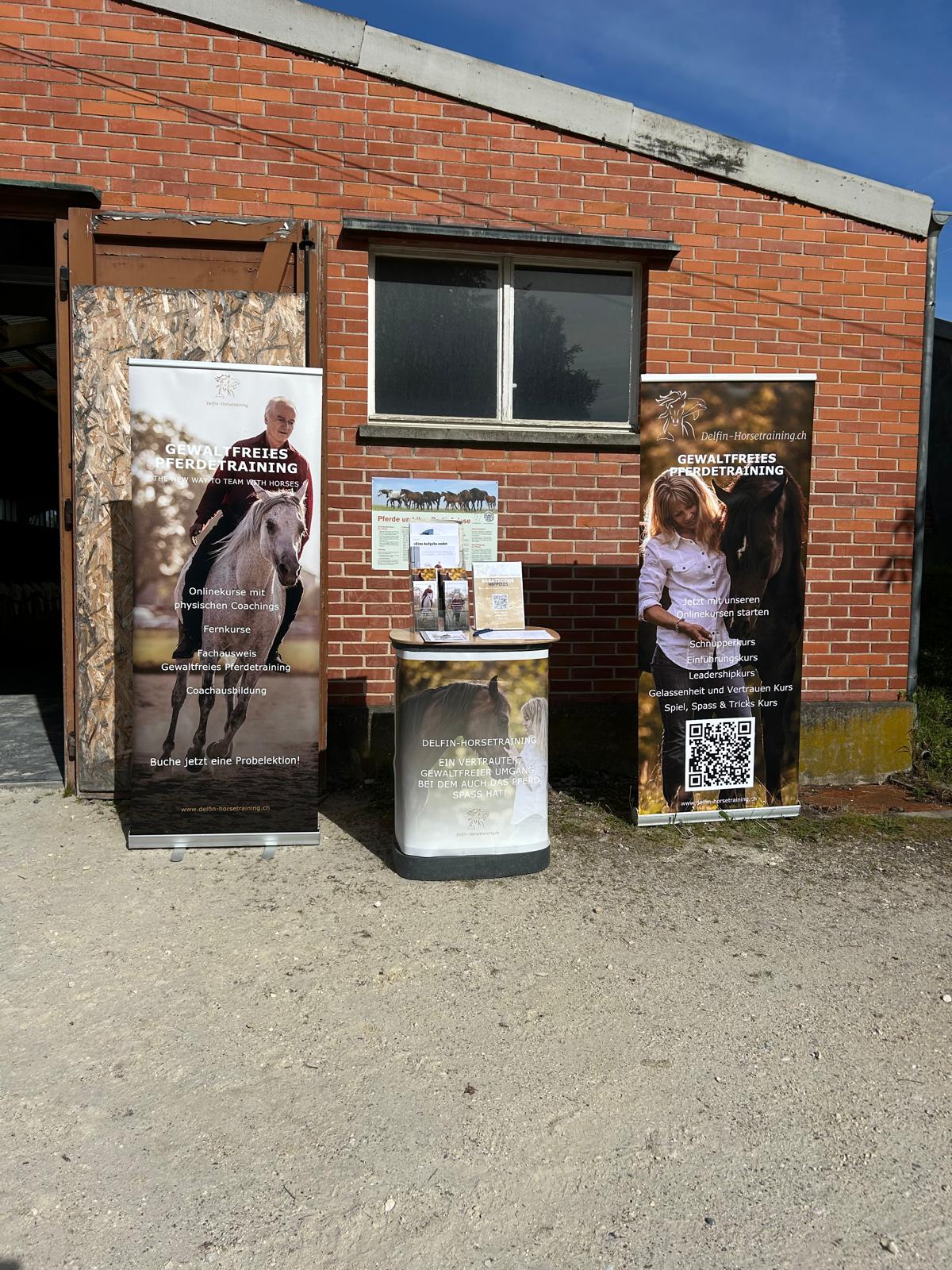 Delfin Horsetraining, Demo Hippotherapiezentrum Binningen 24. Mai 25
